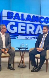 Record TV Interior RJ recebe prefeitos para entrevistas no Balanço Geral (RECORD TV INTERIOR RJ)